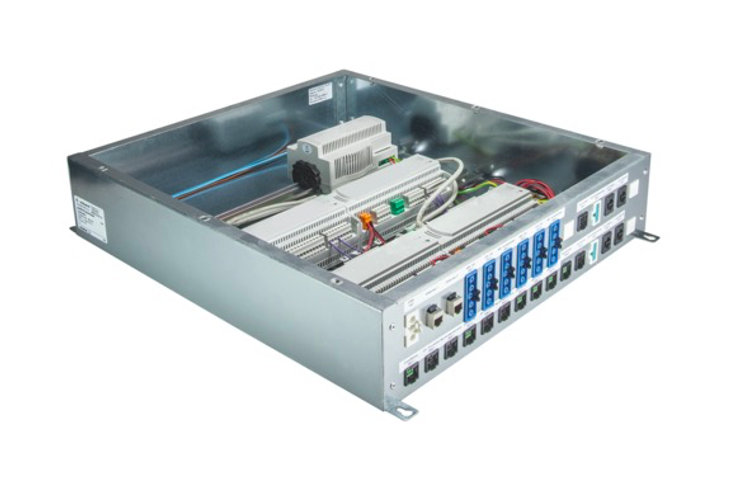 LEICOM AG RELIES ON PREFABRICATED SYSTEM DISTRIBUTORS FROM WIELAND ELECTRIC